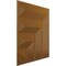 Ekena Millwork 19 5/8in. W x 19 5/8in. H Bolt EnduraWall Decorative 3D Wall Panel Covers 2.67 Sq. Ft. WP20X20BTDVG - alternate 4